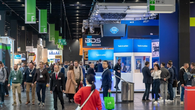 Foto von der Eisenwarenmesse-Ausstellung