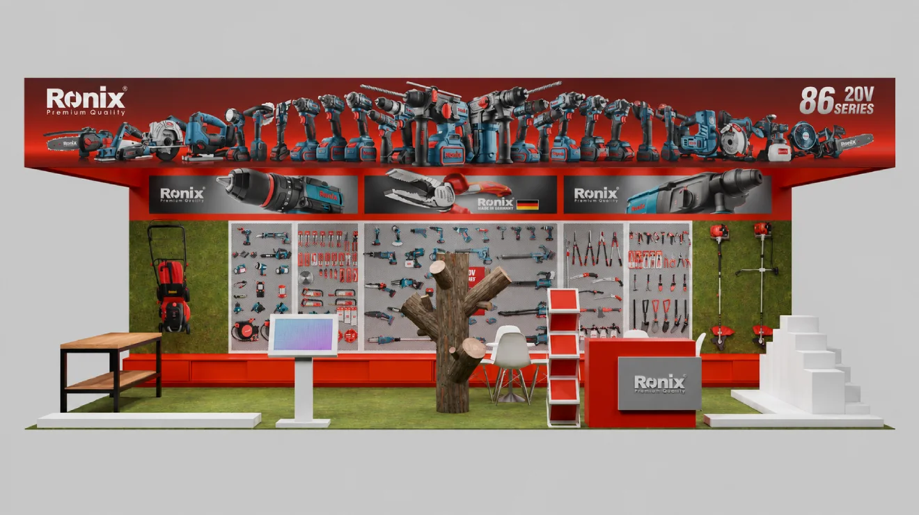 Ronix Messestand auf der GaLaBau 2026 in Nürnberg