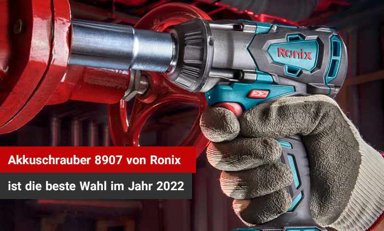Akkuschrauber 8907 von Ronix ist die beste Wahl im Jahr 2022