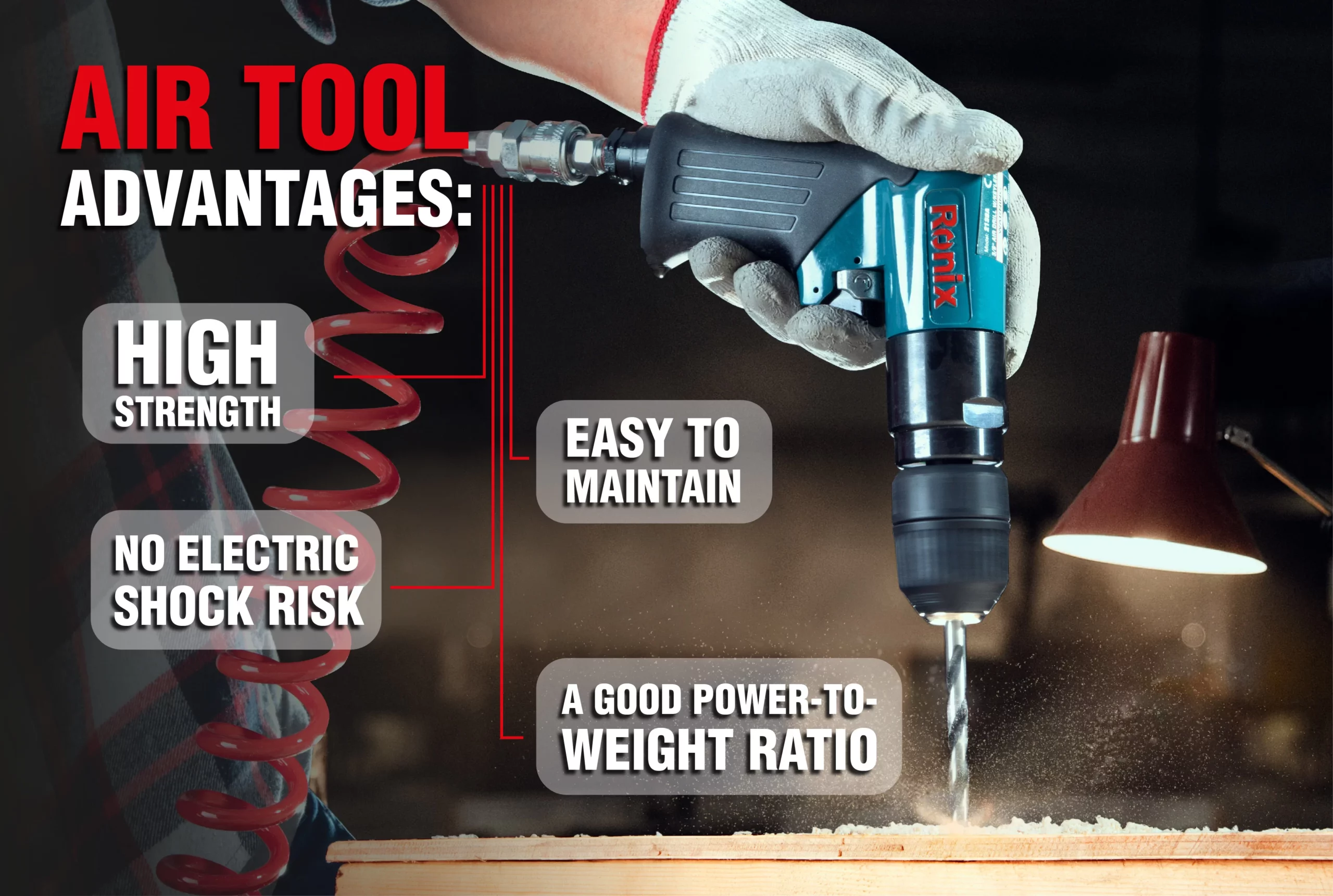 Air Tools VS Power Tools; Unique Points You May Not Know!