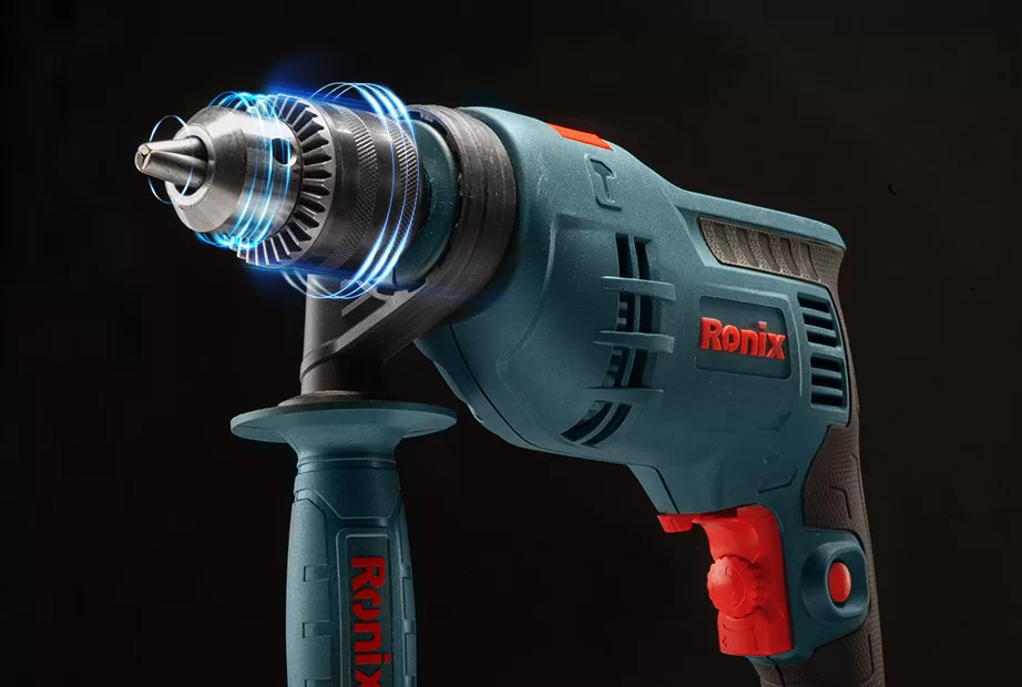 A Picture Showing the Torque of an Electric Drill 