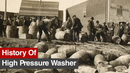 History of Power tools -HighPressure Washers