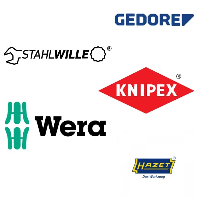 German Hand tool brand logos