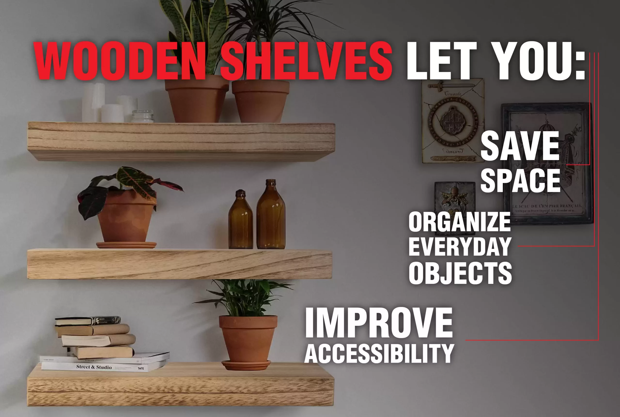 Your Guide to Hanging Floating Shelves