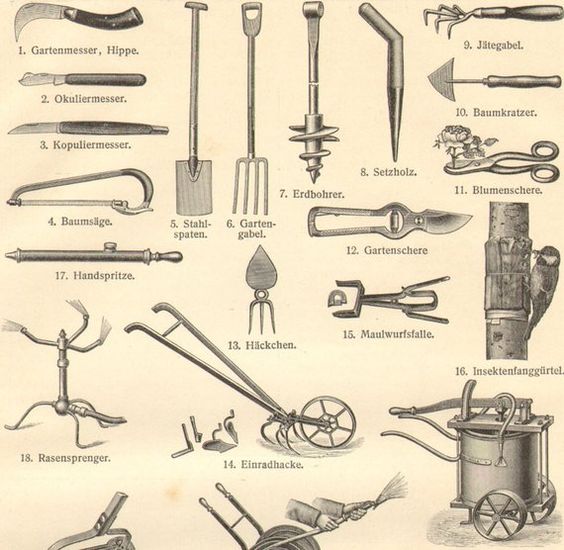 gardening hand tools