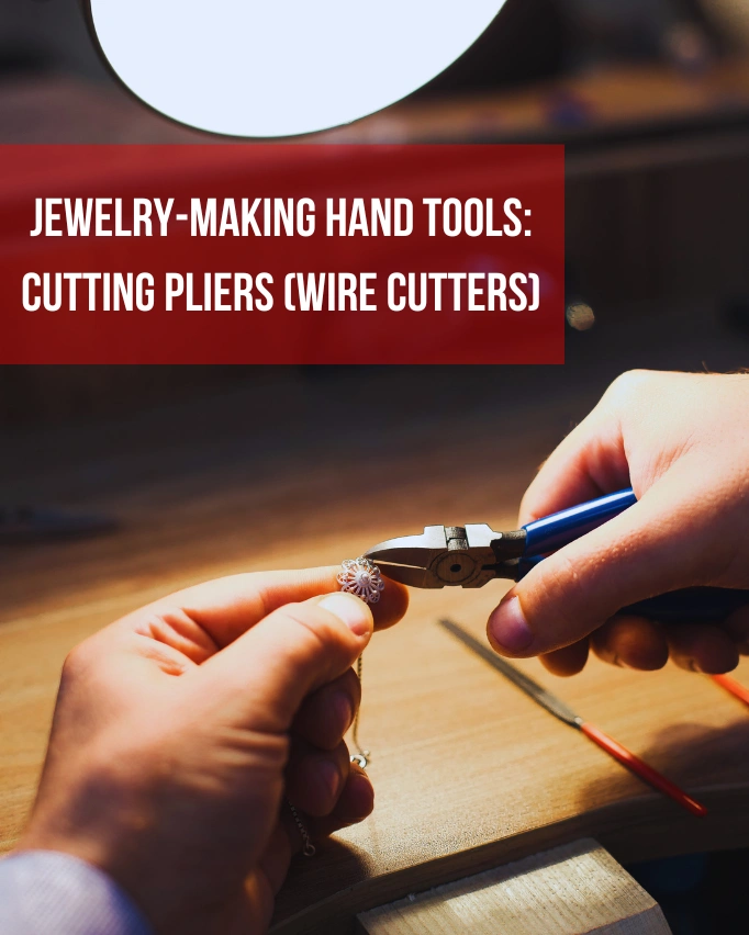 Cutting pliers for jewelry-making