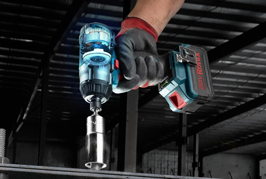 The Brushless motor in Ronix 8906 cordless impact driver