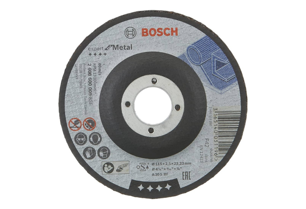 a straight grinding wheel