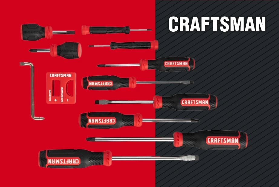 A Craftsman screwdriver set