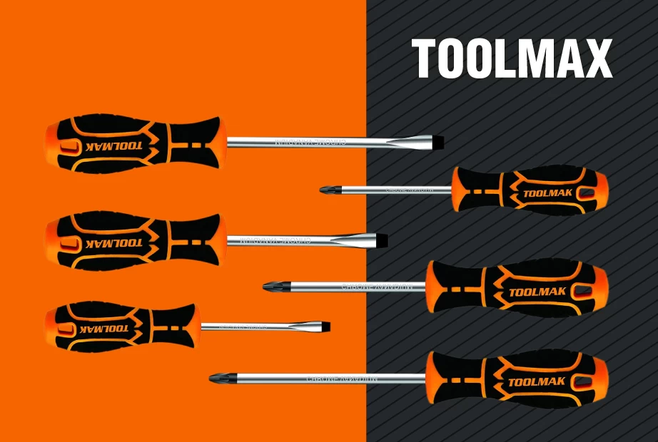 A ToolMAx screwdriver set
