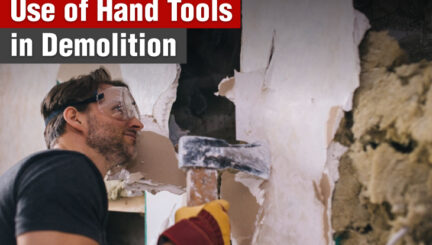 Use of Hand Tools in Demolition