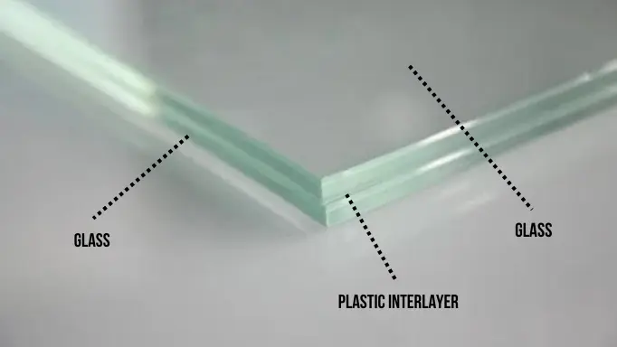 Cutting laminated glass, a look at the structure