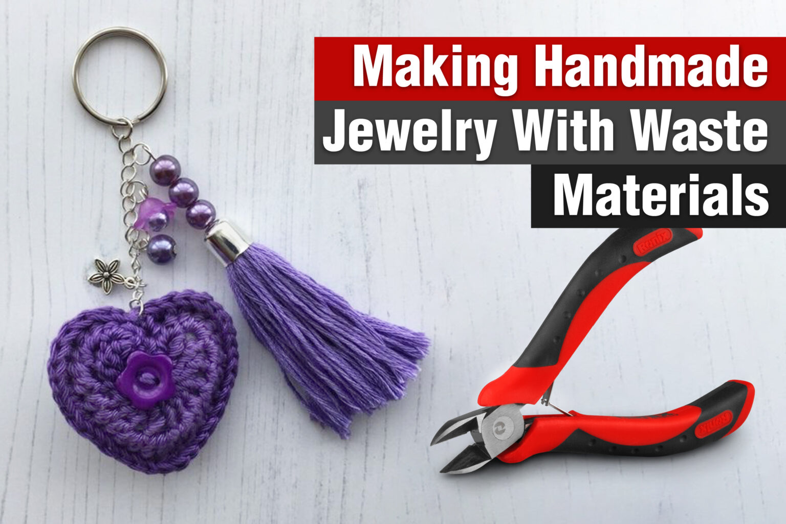 Making Handmade Jewelry with Waste Materials