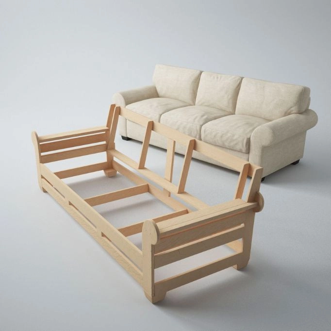 picture of a sofa frame 