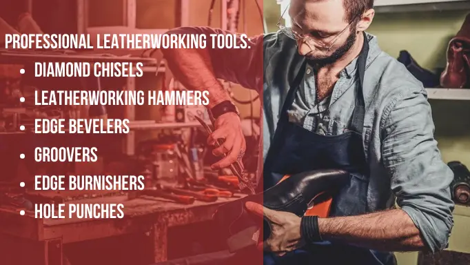 A list of professional leatherworking tools