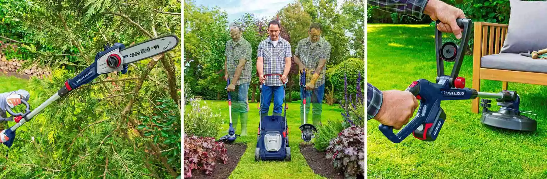 Spear & Jackson power tools for gardening