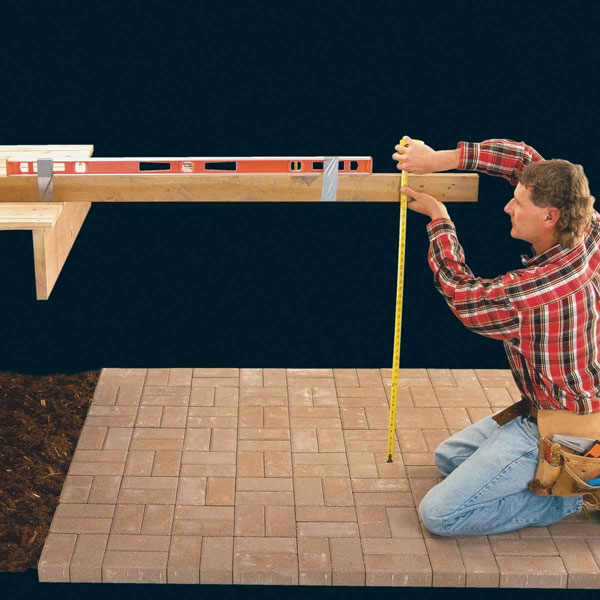 Calculate the Total Height of the Deck Landing