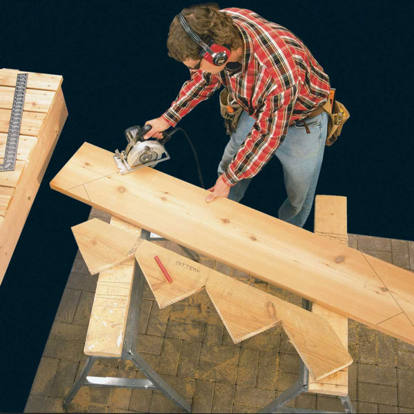 Develop a Pattern on the Skirt Boards