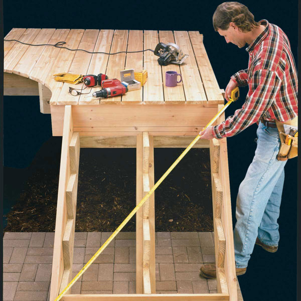 Check the Squareness of the Stair Assembly