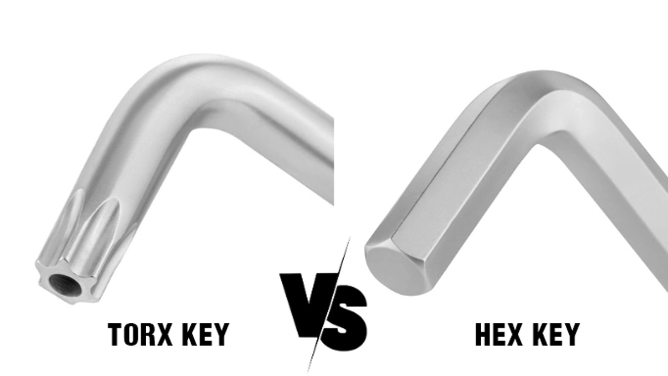 hex key vs torx key