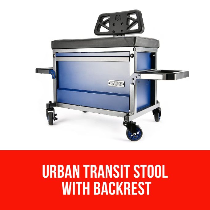 urban transit tool with backrest