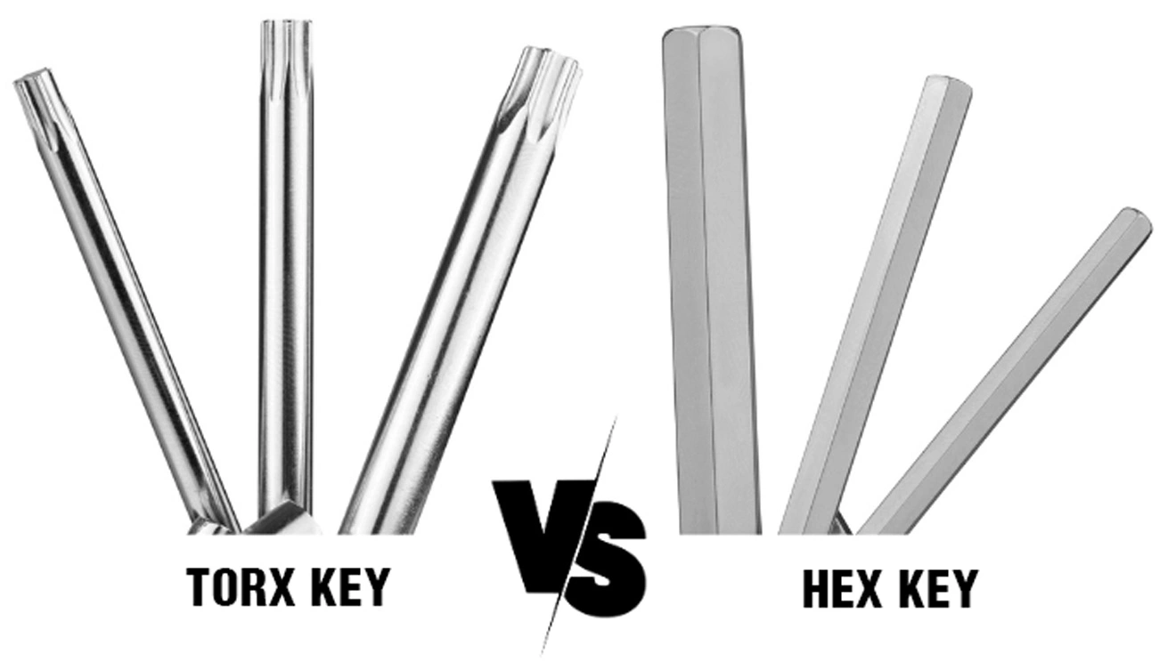 hex key vs torx key set