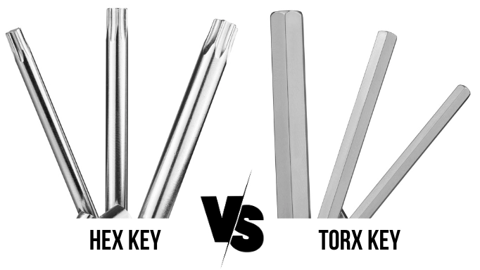 hex key vs torx key set