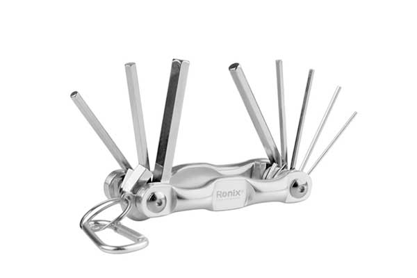 Ronix RH-2040 Aluminum Folding Hex Key Set