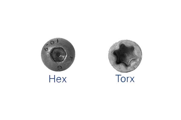 Hex vs. Torque Screws 