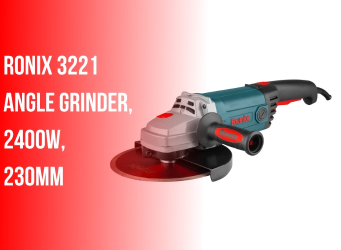 Ronix 3221 Angle Grinder, 2400W, 230mm