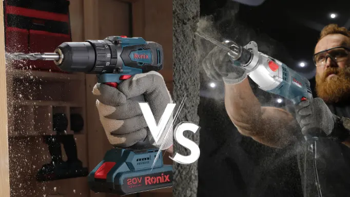 cordless vs. corded hammer drill