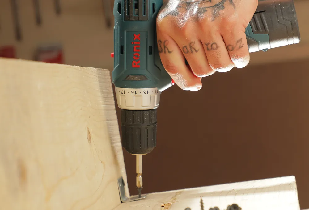the Ronix cordless drill driver