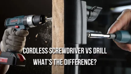 The Ronix cordless drill and screwdriver