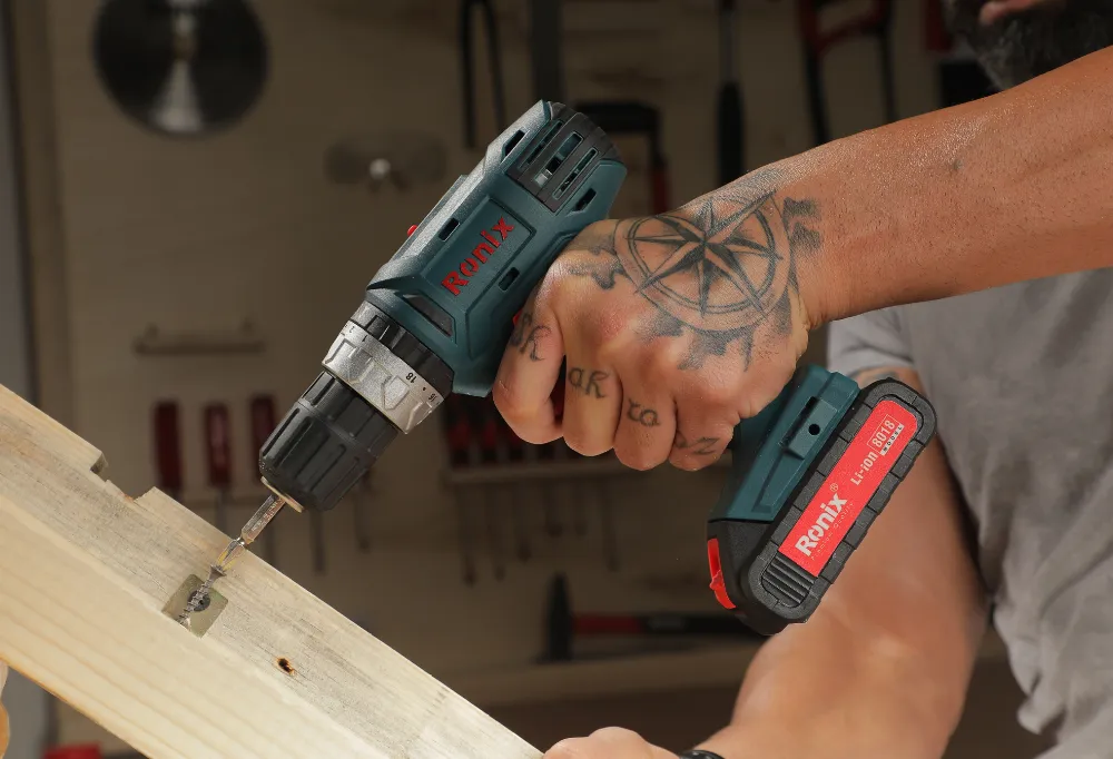  the Ronix cordless drill