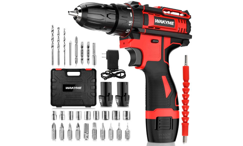 WAKYME Cordless Drill Set