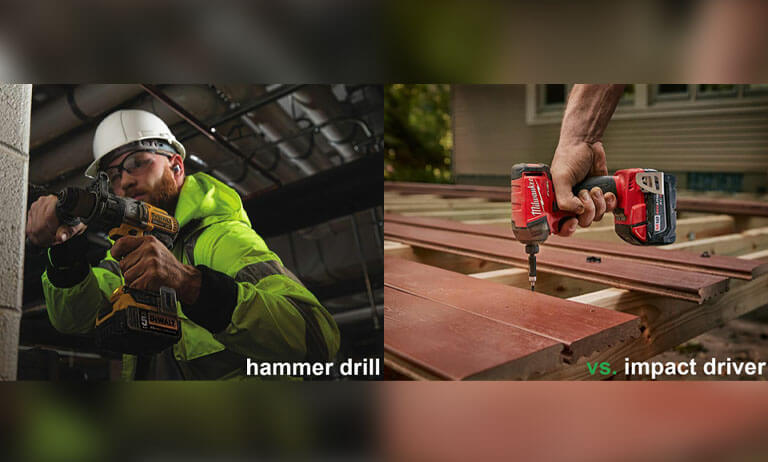 Cordless Impact Drill and Hammer Drills Comparison