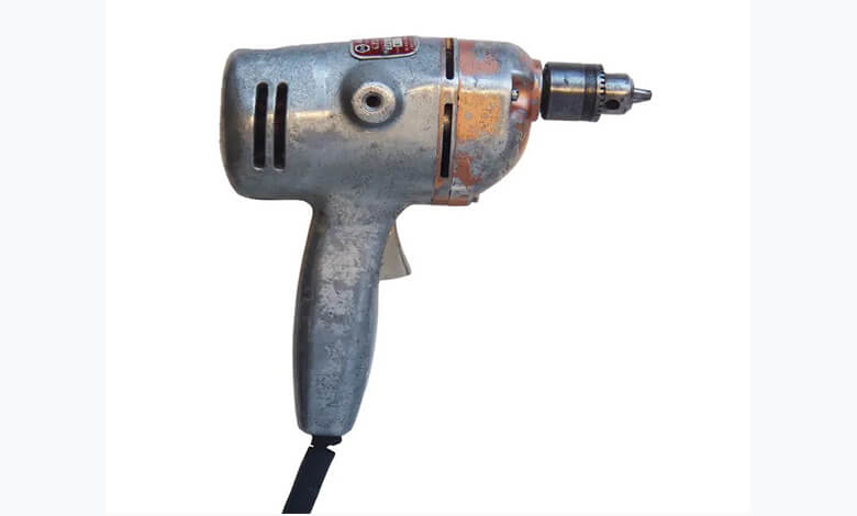 An example of an old Cordless drill