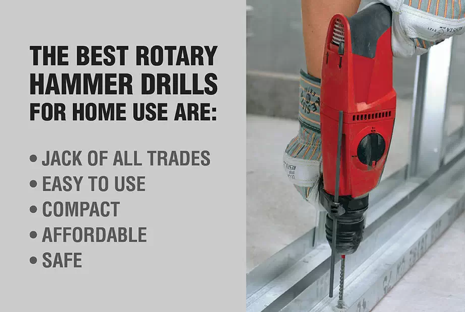 Best Rotary Hammer Drill for Home Use