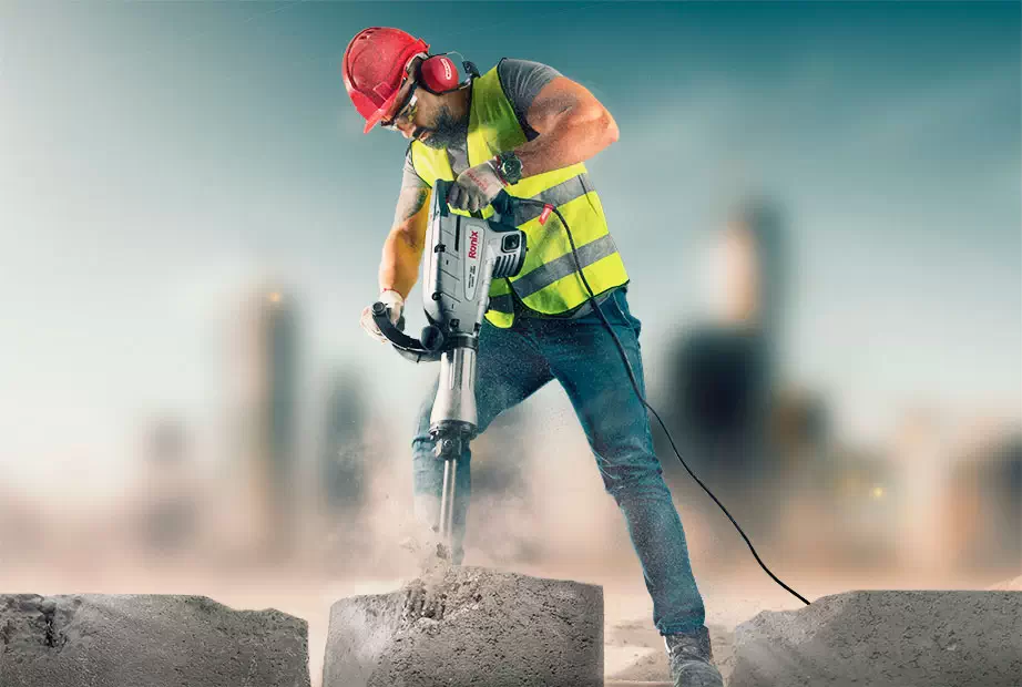 Check out the power source-of-demolition-hammer