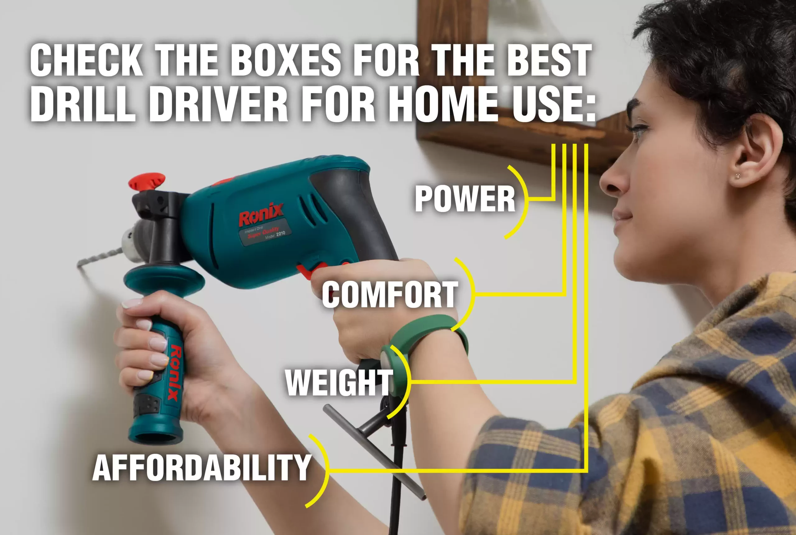 Cordless Drill driver for homeowners