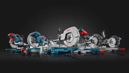 A Collection of different types of Miter saws