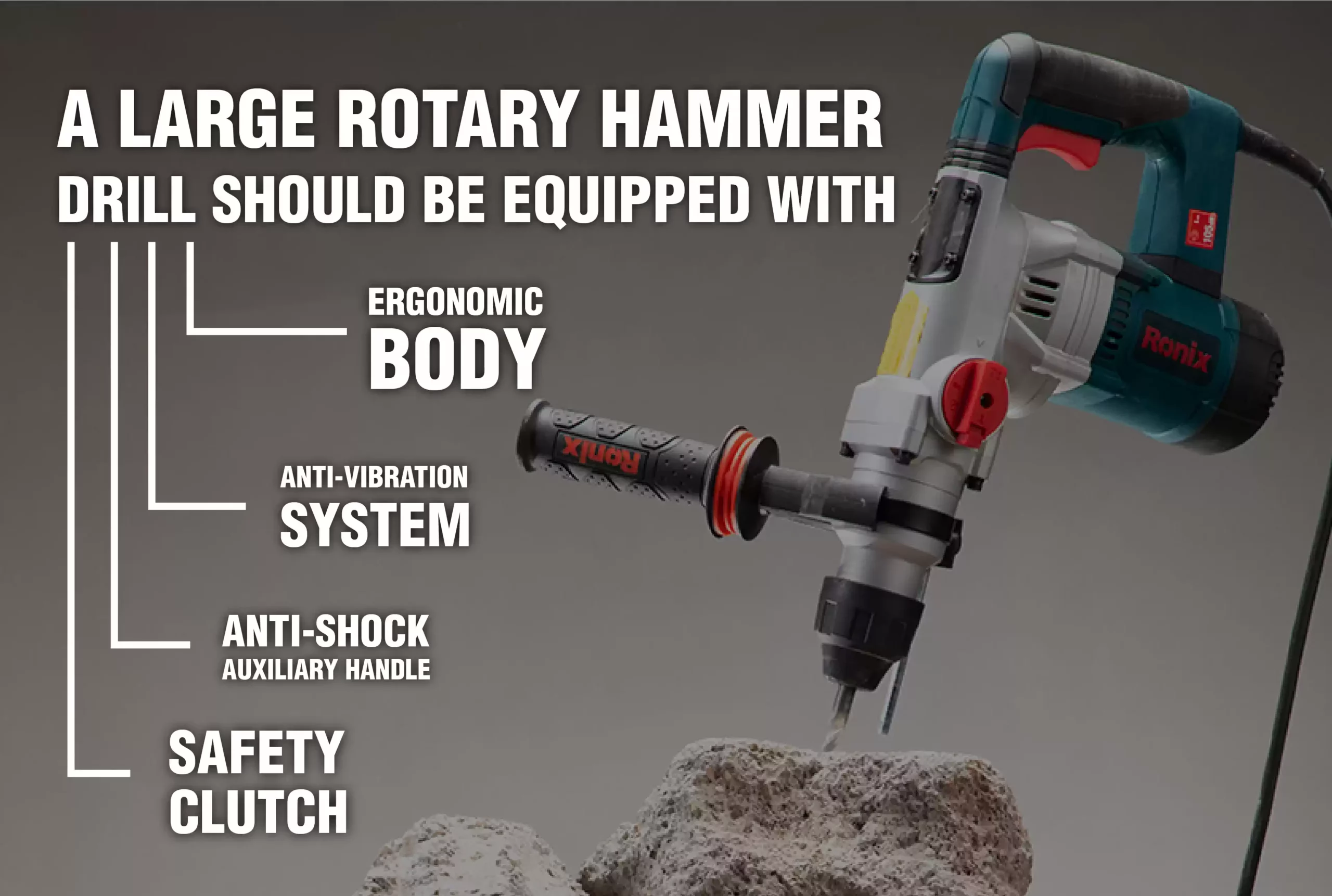 Rotary Hammer Drills for Concrete