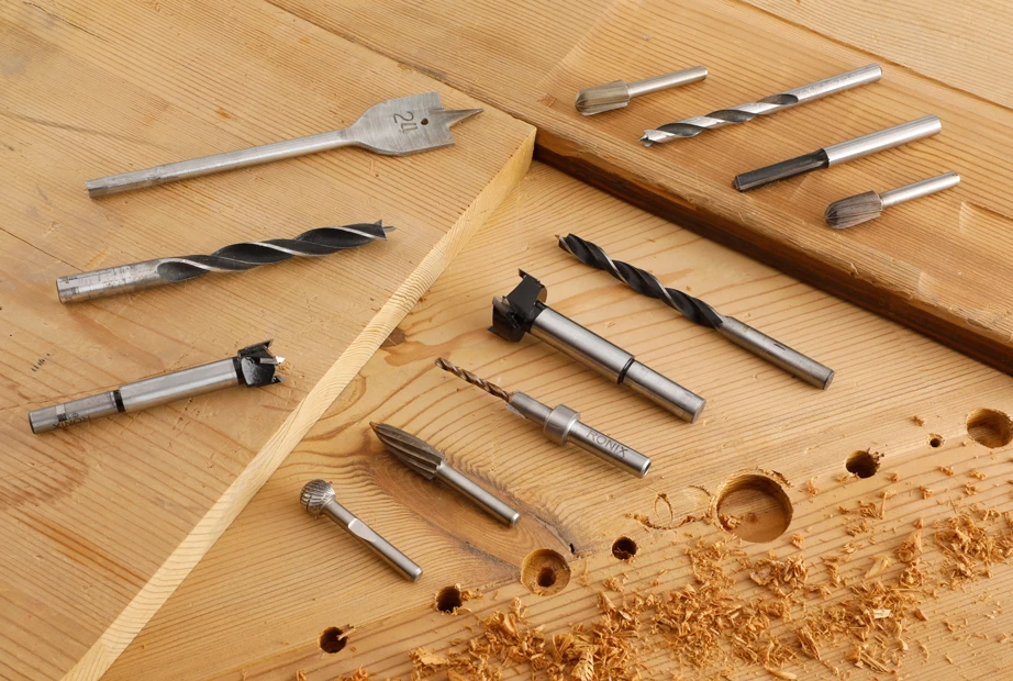 Different Types of Drill Bits for Woodworking