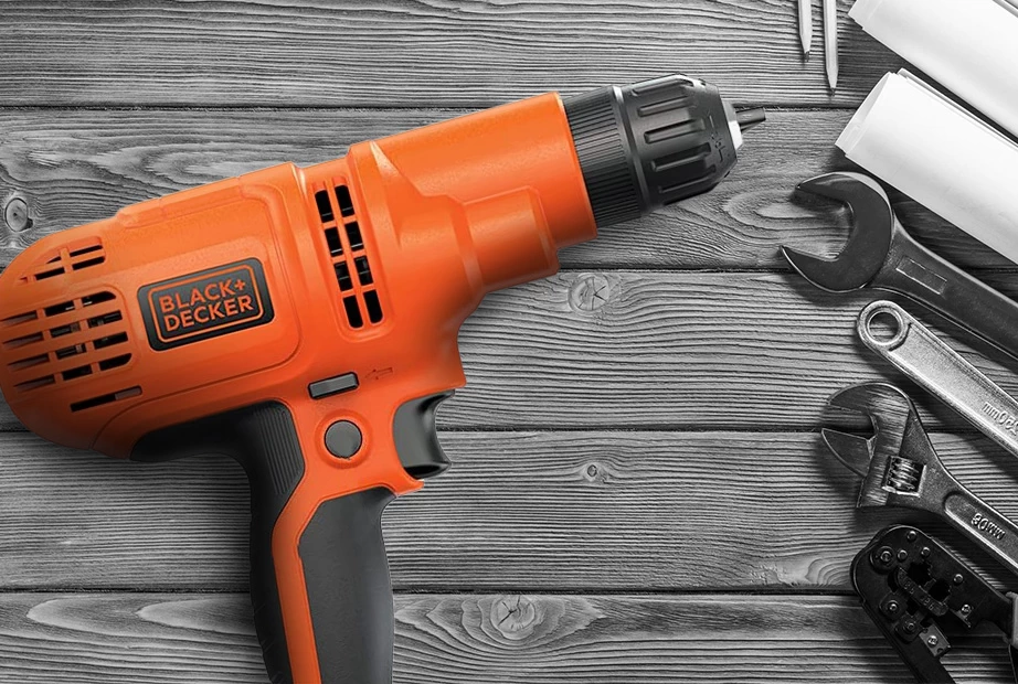 Black+Decker Corded Drill for Woodworking