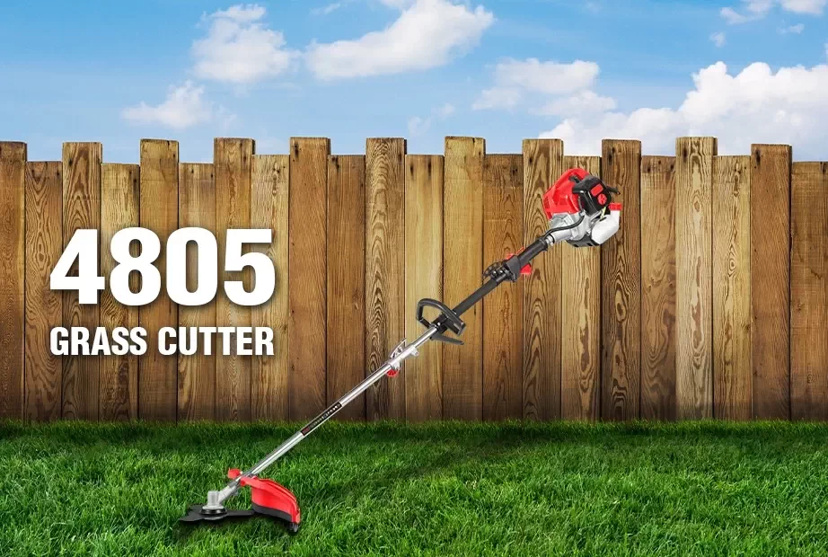A photo of Ronix 4805 grass cutter in the garden