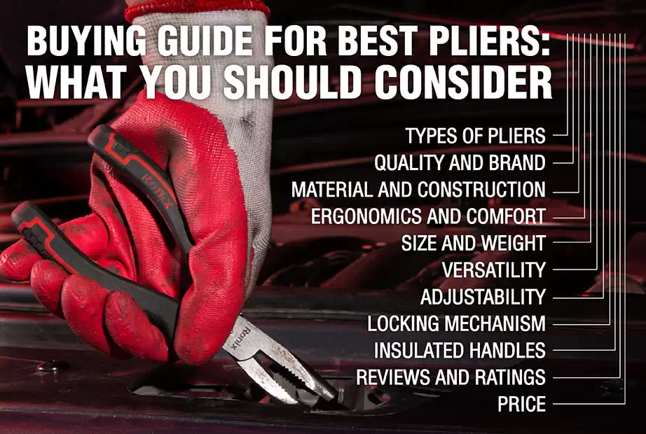 buying guide for best pliers