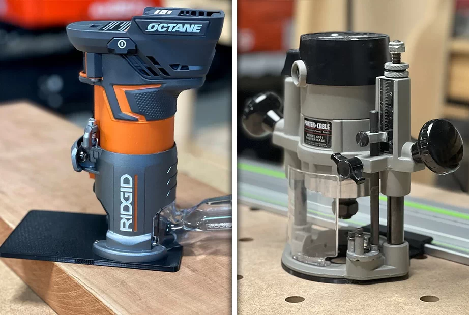 Rigid wood router sale