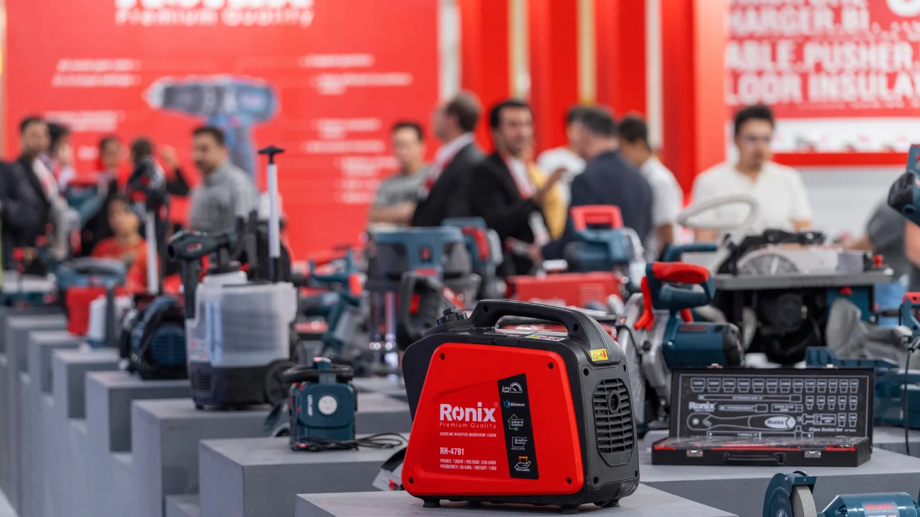 Ronix Tool Products in an Exhibition