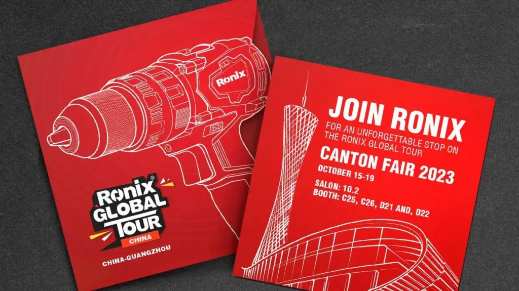 Ronix Tool's invitation to Canton Fair 2023 China
