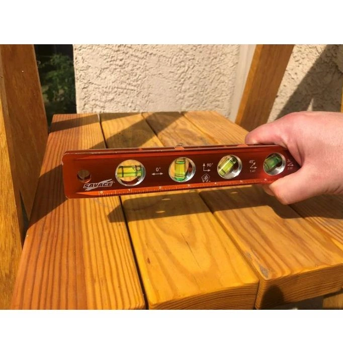 picture of Swanson Tool TL043M 9-inch Savage Magnetic Torpedo Level.